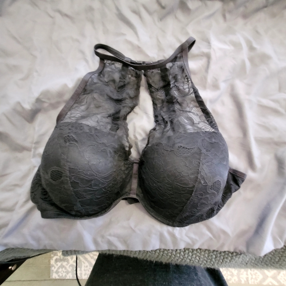 Elegant Black Lace Bra